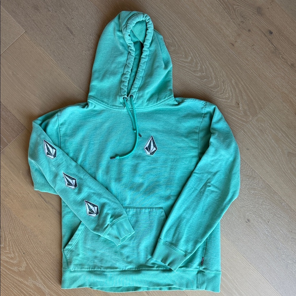 Volcom Green Hoodie Large